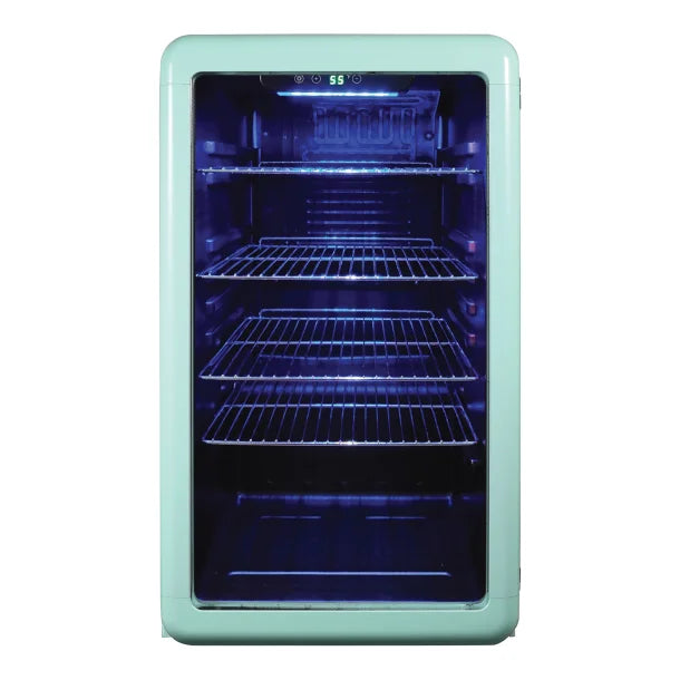 Magic Chef® 3.4-Cu. Ft. Retro Beverage Cooler (Green)