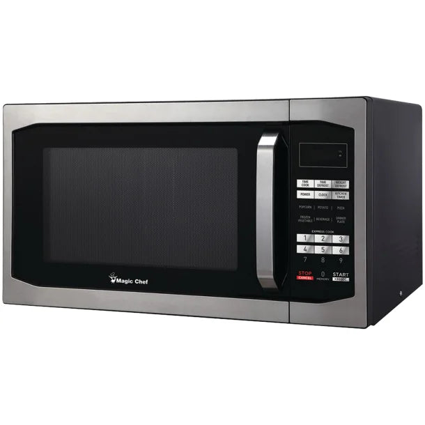 Magic Chef® 1.6 Cubic-ft Countertop Microwave (Stainless Steel)