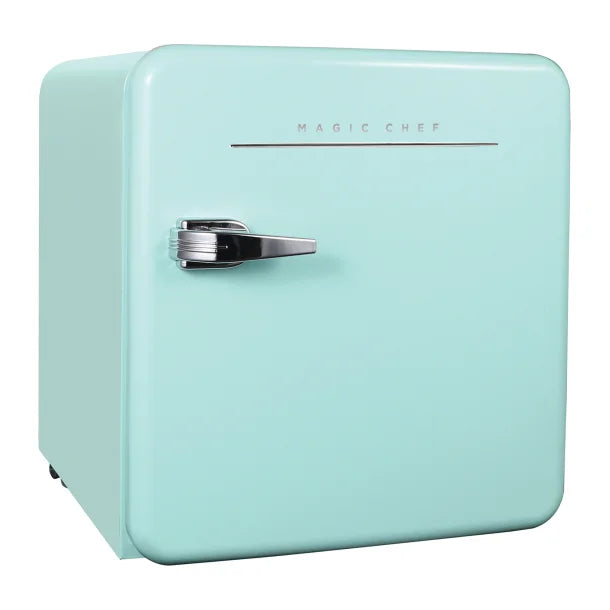 Magic Chef® 1.6-Cu. Ft. ENERGY-STAR® Certified Retro Mini Fridge with Manual Defrost (Green)