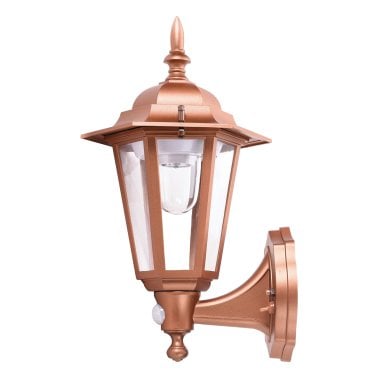 MAXSA® Innovations Battery-Powered Motion-Activated Plastic LED Wall Sconce (2 Pack; Copper)