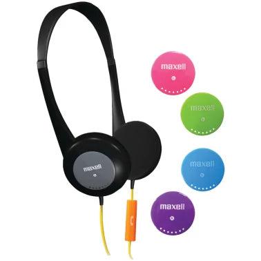 Maxell® Action Kids On-Ear Headphones with Microphone