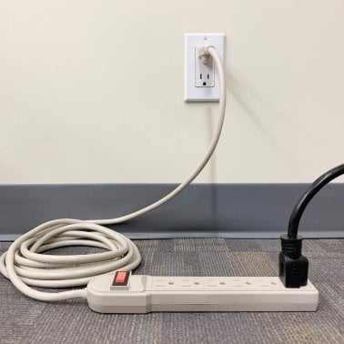 STANLEY® PowerMAX 6-Outlet XL Power Strip, 15-Foot Cord