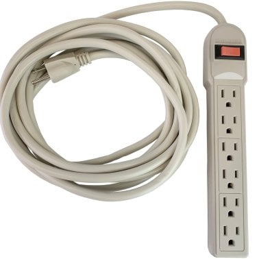 STANLEY® PowerMAX 6-Outlet XL Power Strip, 15-Foot Cord