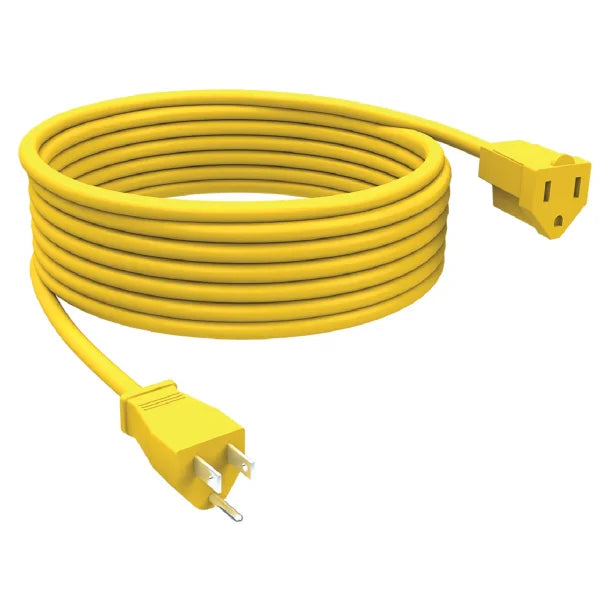 STANLEY® Outdoor Grounded Power Extension Cord, Yellow (15 Ft.)