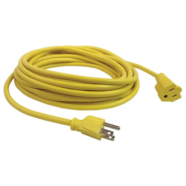 STANLEY® Outdoor Grounded Power Extension Cord, Yellow (15 Ft.)