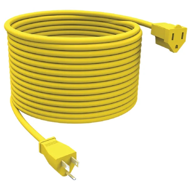 STANLEY® Outdoor Grounded Power Extension Cord, Yellow (15 Ft.)