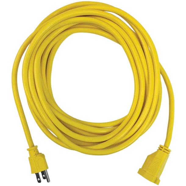 STANLEY® Outdoor Grounded Power Extension Cord, Yellow (25 Ft.)