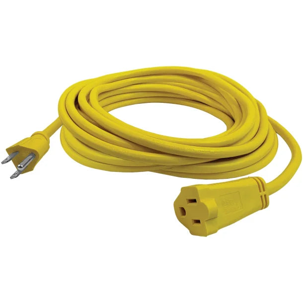 STANLEY® Outdoor Grounded Power Extension Cord, Yellow (25 Ft.)