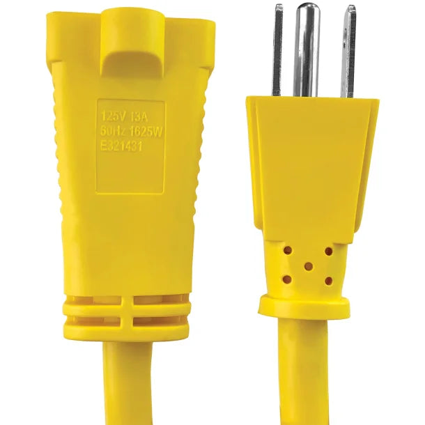 STANLEY® Outdoor Grounded Power Extension Cord, Yellow (25 Ft.)