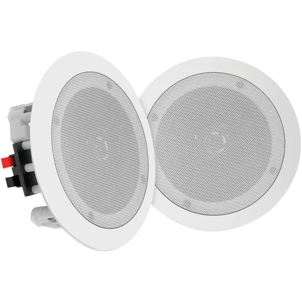 Pyle® PDICBT852RD 250-Watt 8-In. Bluetooth® Ceiling/Wall Speakers, 2 Count