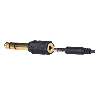 RCA 3.5-mm Jack to 1/4-In. Plug Adapter