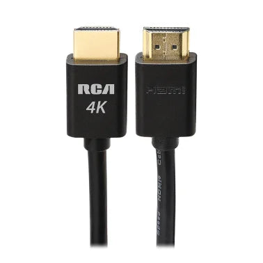 RCA Digital Plus High Speed HDMI® Cable with Ethernet, Black (3 Ft.)