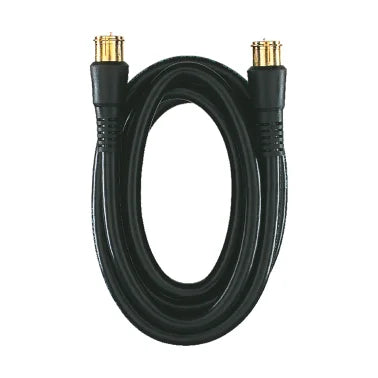 RCA RG6 Coaxial Cable with F-Connectors (6 Ft.; Black)