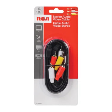 RCA Stereo A/V Cable (6 Ft.)