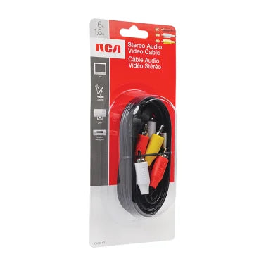 RCA Stereo A/V Cable (6 Ft.)