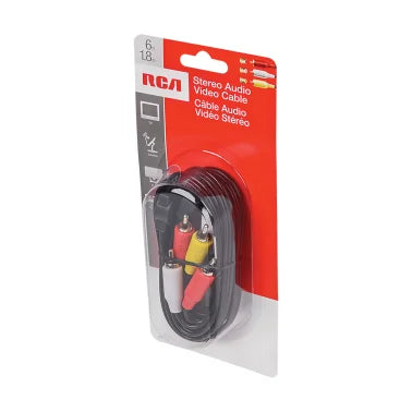 RCA Stereo A/V Cable (6 Ft.)