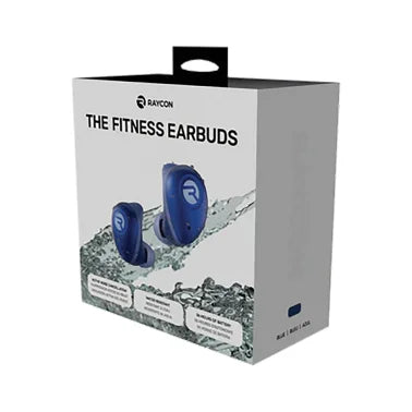 Raycon® The Fitness Bluetooth® Earbuds, True Wireless with Microphone and Charging Case (Cobalt Blue)