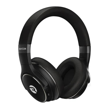 Raycon® The Everyday Over-Ear Active-Noise-Canceling Wireless Bluetooth® Headphones with Microphone (Carbon Black)