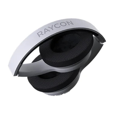 Raycon® The Fitness Bluetooth® Over-Ear Headphones with Microphone, Noise Canceling (Pearl White)