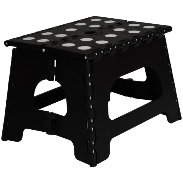 Range Kleen® 1-Step Folding Step Stool, Black