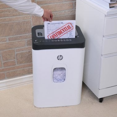 HP® AF1512 150-Sheet Microcut Heavy-Duty Auto-Feed Shredder