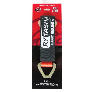 RYTASH® Commercial-Grade Stress-Tested 2-In.-Wide Axle Strap with Protective Sleeve (3 Ft.)