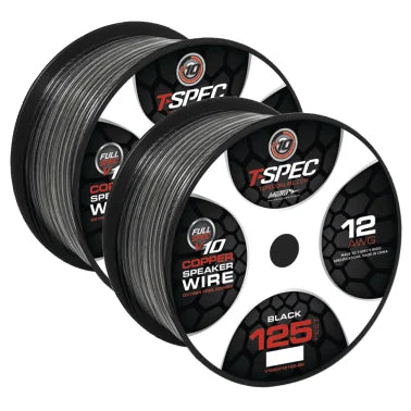 T-Spec® v10 SERIES 16-Gauge Black Speaker Wire, 250 Ft.