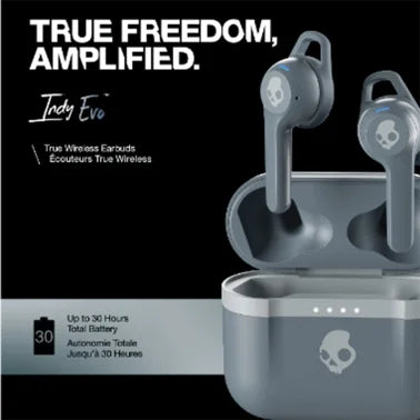 Skullcandy® Indy™ Evo True Wireless Earbuds (Chill Gray)