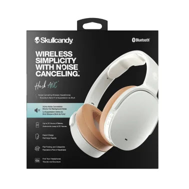 Skullcandy® Hesh® ANC Noise-Canceling Wireless Headphones with Microphone (White)