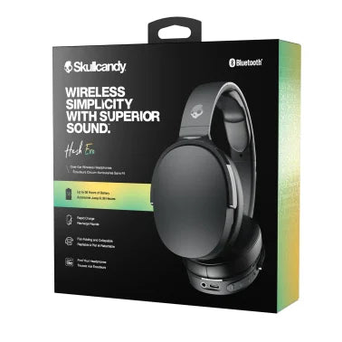 Skullcandy® Hesh® Evo Wireless Over-Ear Headphones with Microphone (Black)