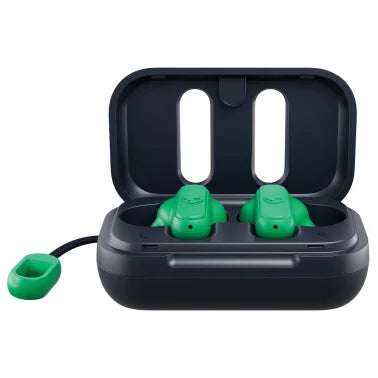 Skullcandy® Dime® True 2 In-Ear True Wireless Stereo Bluetooth® Earbuds with Microphones (Dark Blue / Green)