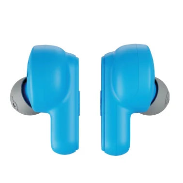 Skullcandy® Dime® True 2 In-Ear True Wireless Stereo Bluetooth® Earbuds with Microphones (Light Gray/Blue)