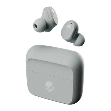 Skullcandy® Mod™ Bluetooth® Earbuds with Microphone, True Wireless with Charging Case (Light Gray / Blue)