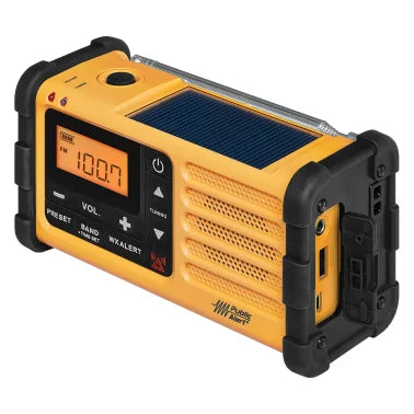 Sangean® AM/FM/NOAA® Weather Crank Radio