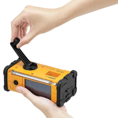 Sangean® AM/FM/NOAA® Weather Crank Radio