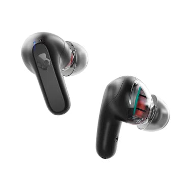 Skullcandy® Rail™ Bluetooth® Earbuds with Microphone, True Wireless with Charging Case (True Black)