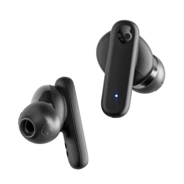 Skullcandy® Smokin’ Buds® Bluetooth Earbuds with Microphone, True Wireless with Charging Case (True Black)