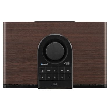 Sangean® AM/FM Bluetooth® Tabletop Wooden Clock Radio with Alarm and Sleep Timers