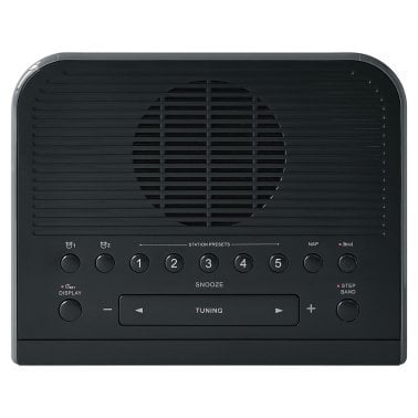 Sangean® AM/FM Digital Tuning Clock Radio (Black)