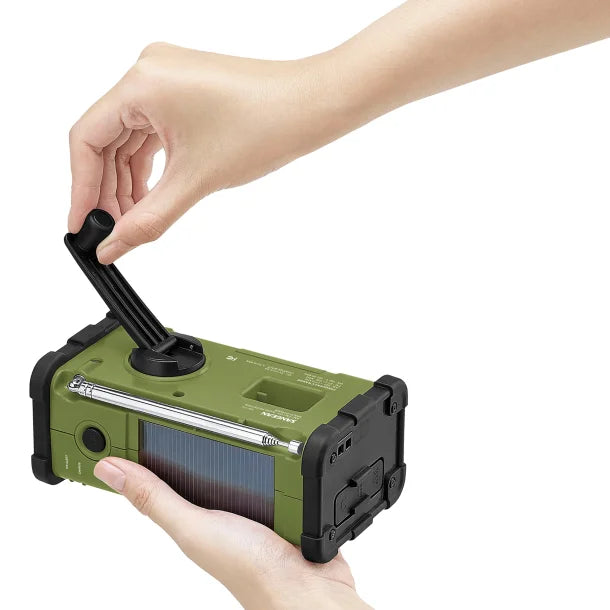 Sangean® AM/FM Multi-Powered Weather Emergency Radio