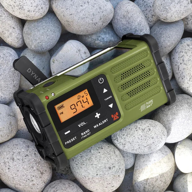 Sangean® AM/FM Multi-Powered Weather Emergency Radio