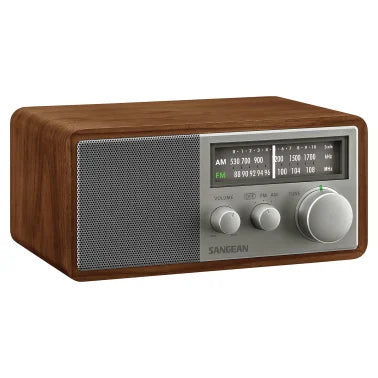 Sangean® SG-116 Tabletop Retro Wooden Cabinet AM/FM Analog Radio Receiver