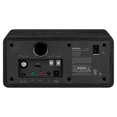 Sangean® SG-118 Tabletop Retro Wooden Cabinet AM/FM Analog Radio Receiver with Bluetooth®