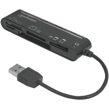 Manhattan® Multi-Card Reader/Writer