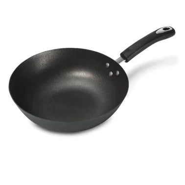 Starfrit® Light Nonstick Cast Iron Wok with Bakelite® Handle (12 In.)