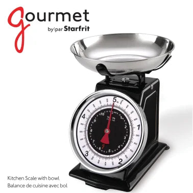 Gourmet By Starfrit® Retro Mechanical Kitchen Scale