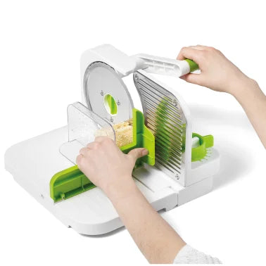 Starfrit® Deli Slicer, Green/White