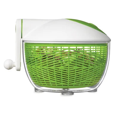 Starfrit® 5-Qt. Salad Spinner, Green and White