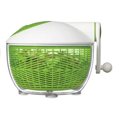 Starfrit® 5-Qt. Salad Spinner, Green and White