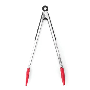 Starfrit® Red Silicone 12" Tongs